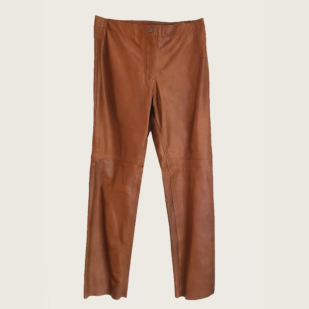 Hugo Buscati Leather Pants